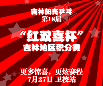 吉林阳光乒乓·第18届“红双喜杯”ChinaTT积分赛团体组